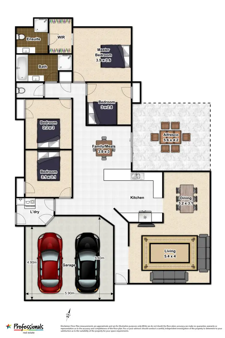 Floorplan of Homely house listing, 73 Windemere Road, Alexandra Hills QLD 4161