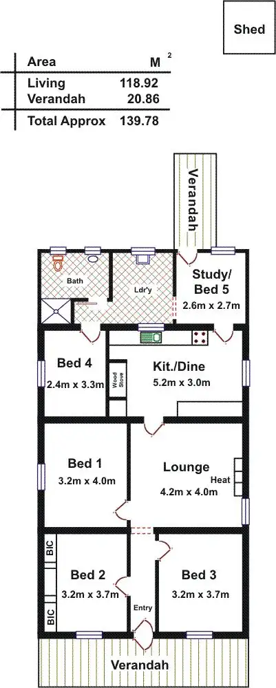 Floorplan of Homely house listing, 55 Torrens Road, Riverton SA 5412