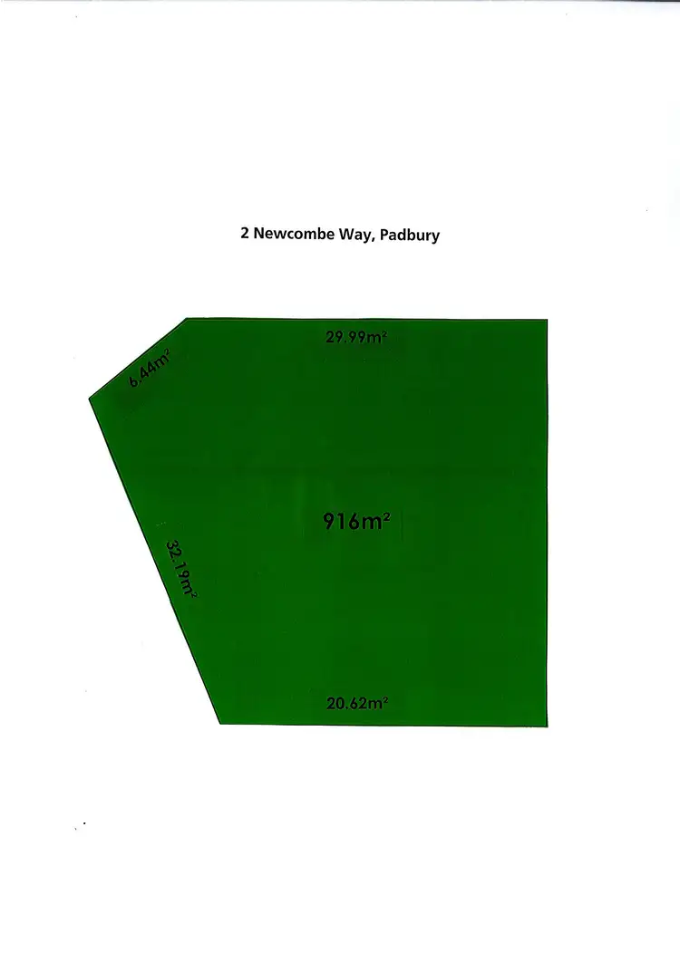 Floorplan of Homely house listing, 2 NEWCOMBE WAY, Padbury WA 6025