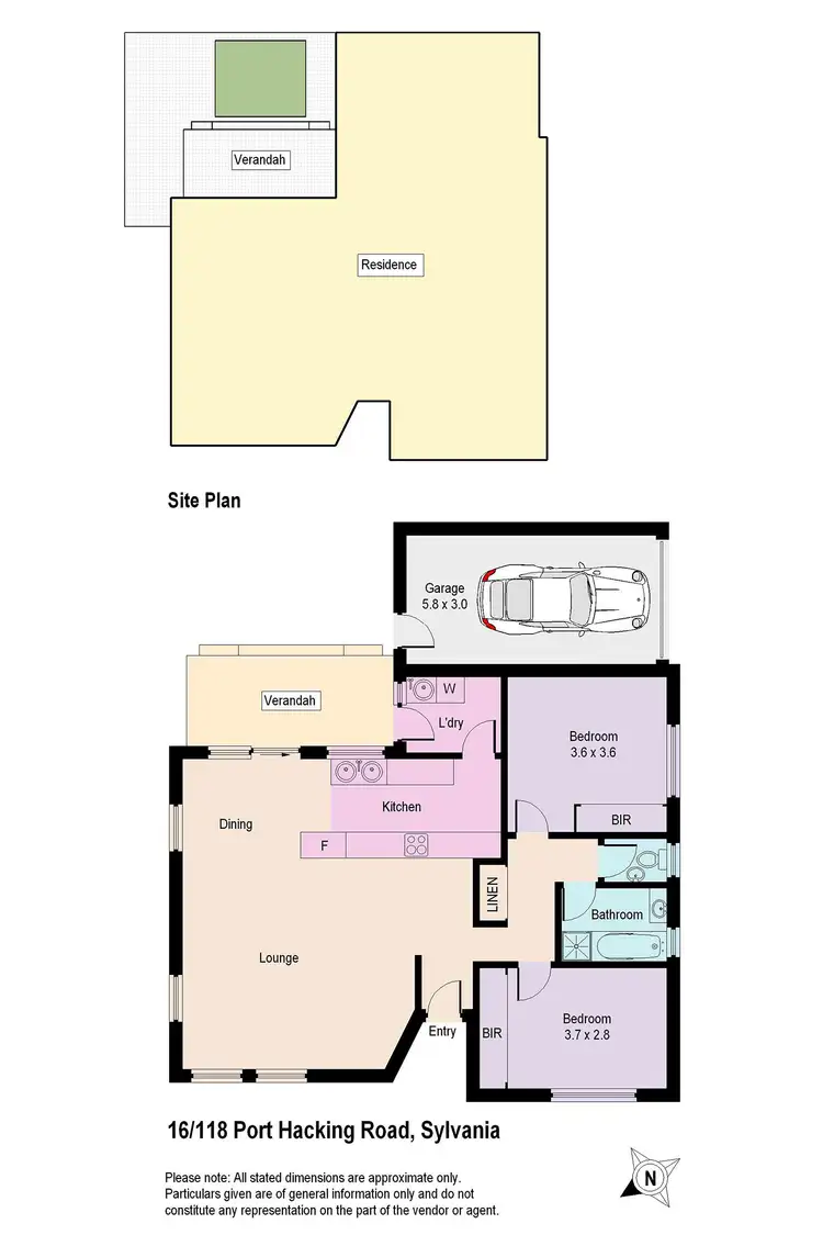 Floorplan of Homely villa listing, 16/112 Port Hacking Road, Sylvania NSW 2224