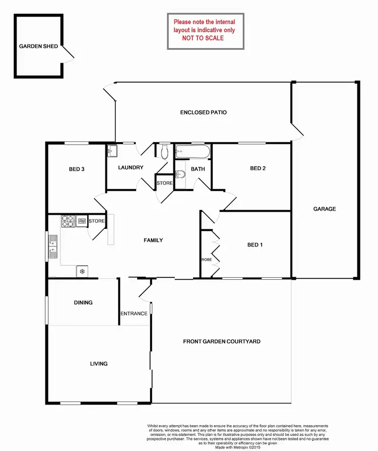 Floorplan of Homely house listing, 4 Derriton Street, Ferndale WA 6148