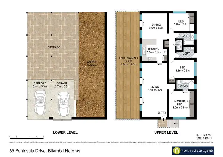 Floorplan of Homely house listing, 65 Peninsula Drive, Bilambil Heights NSW 2486