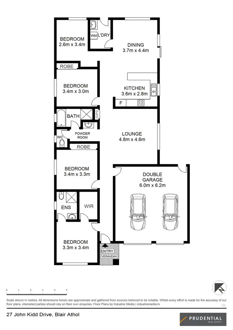 Floorplan of Homely house listing, 27 John Kidd Drive, Blair Athol NSW 2560
