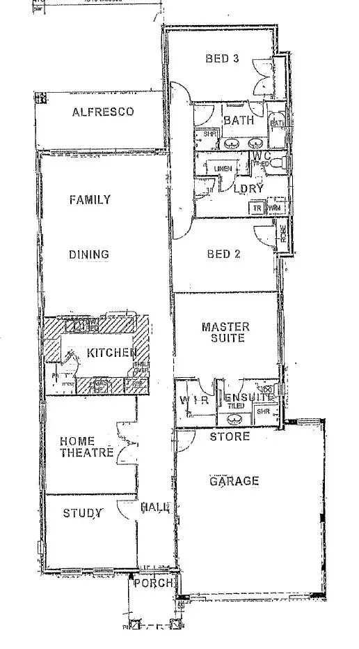 Floorplan of Homely house listing, 3 Baddesley Way, Canning Vale WA 6155