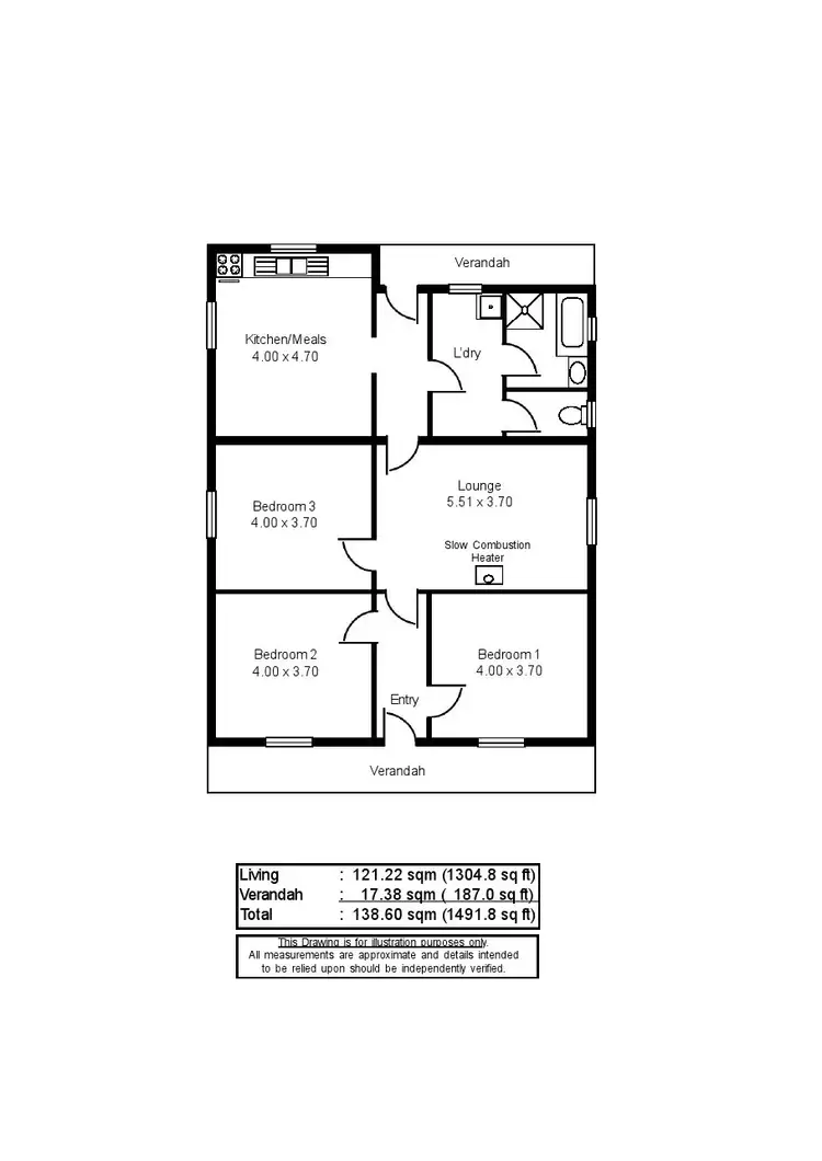 Floorplan of Homely house listing, 19 McHenry St, Murray Bridge SA 5253
