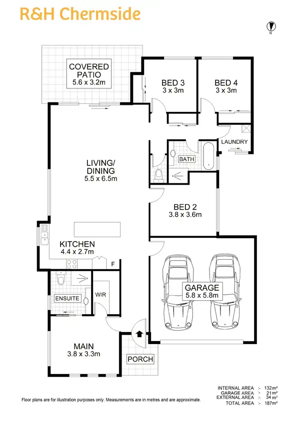 Floorplan of Homely house listing, Address available on request
