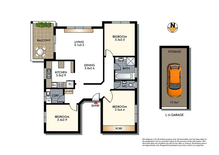 Floorplan of Homely apartment listing, 4/25-27 Frenchmans Road, Randwick NSW 2031