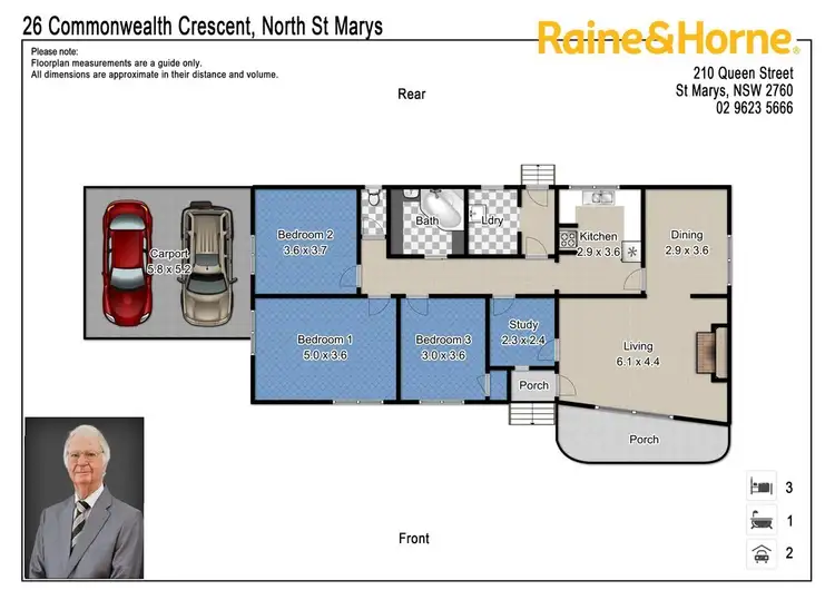 Floorplan of Homely house listing, 26 Commonwealth Crescent, North St Marys NSW 2760