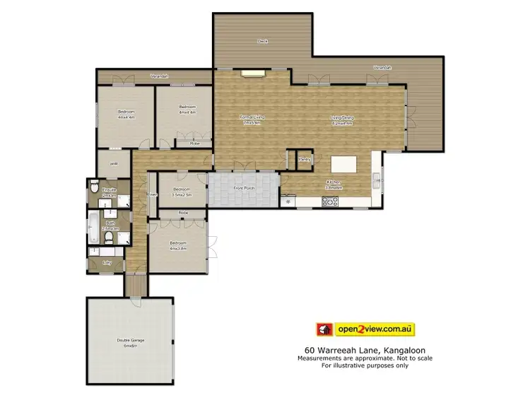 Floorplan of Homely rural property listing, 60 Warreeah Lane, Kangaloon NSW 2576