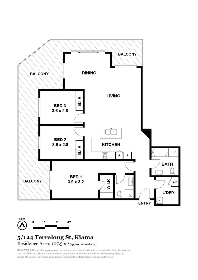 Floorplan of Homely apartment listing, 5/124 Terralong Street, Kiama NSW 2533