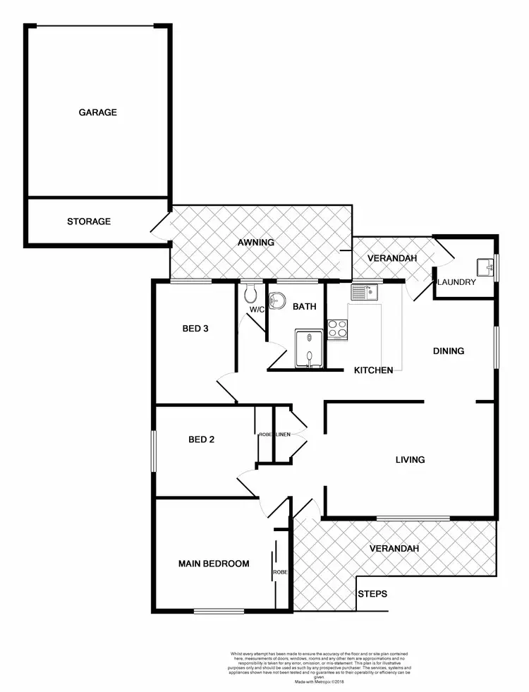 Floorplan of Homely house listing, 4 Burnham Close, Thornton NSW 2322