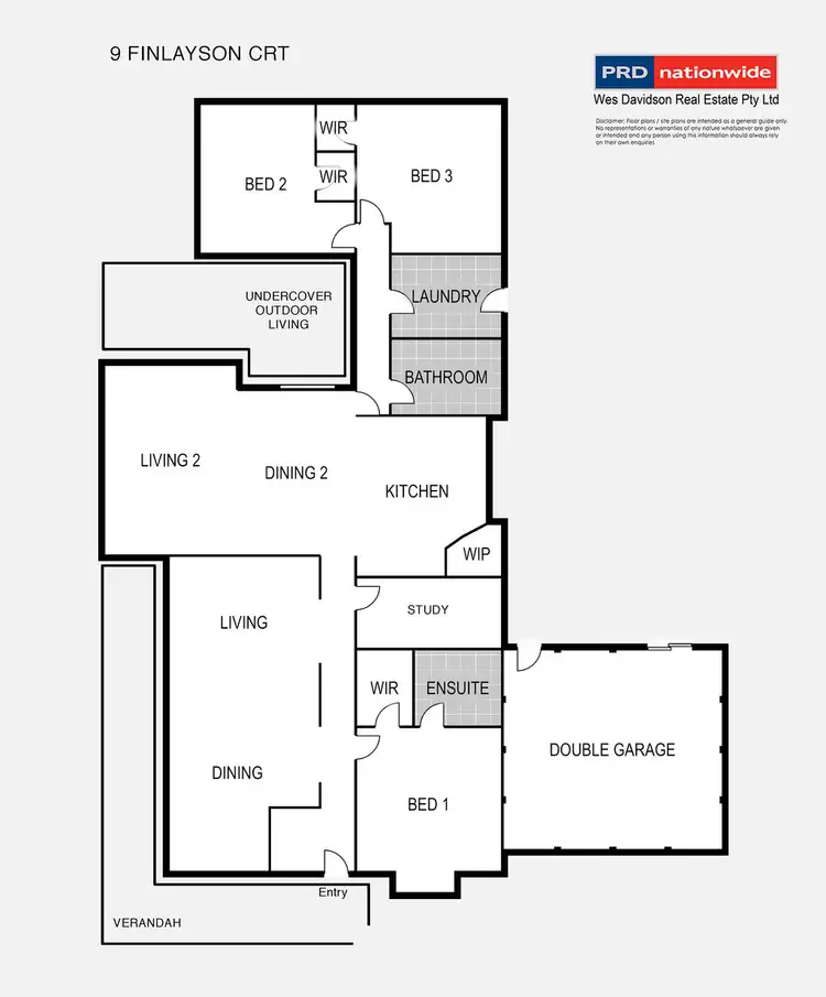 Floorplan of Homely house listing, 9 Finlayson Court, Horsham VIC 3400