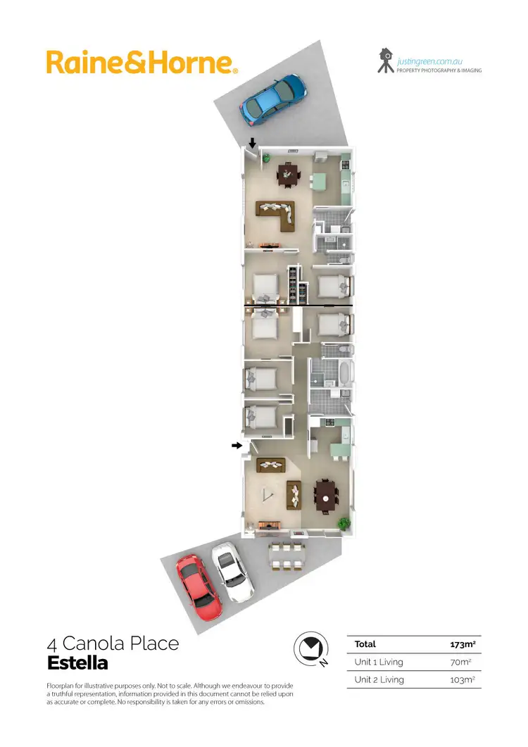 Floorplan of Homely house listing, 4 Canola Place, Estella NSW 2650