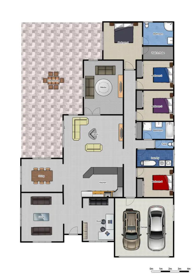 Floorplan of Homely house listing, 51-53 Marsh Bird Dr, New Beith QLD 4124