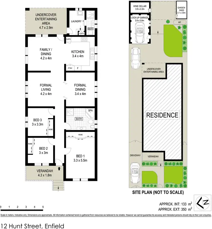 Floorplan of Homely house listing, 12 Hunt Street, Enfield NSW 2136