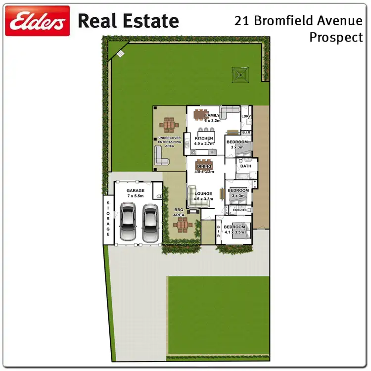 Floorplan of Homely house listing, 21 Bromfield Avenue, Prospect NSW 2148