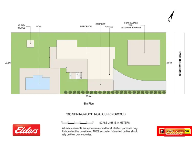 Floorplan of Homely house listing, 205 Springwood Road, Springwood QLD 4127