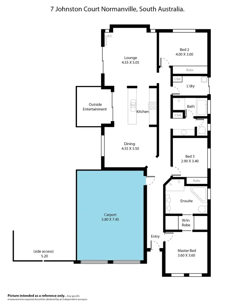 Floorplan of Homely house listing, 7 Johnston Court, Normanville SA 5204