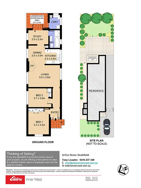 Floorplan of Homely house listing, 24 Eve Street, Strathfield NSW 2135