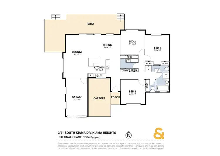 Floorplan of Homely villa listing, 2/31 South Kiama Drive, Kiama Heights NSW 2533