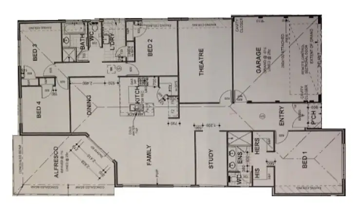 Floorplan of Homely house listing, 15 Correa Way, Baldivis WA 6171