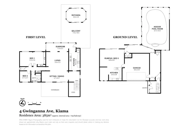Floorplan of Homely house listing, 4 Gwinganna Avenue, Kiama NSW 2533