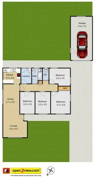 Floorplan of Homely house listing, 32 Wangaroa Crescent, Lethbridge Park NSW 2770