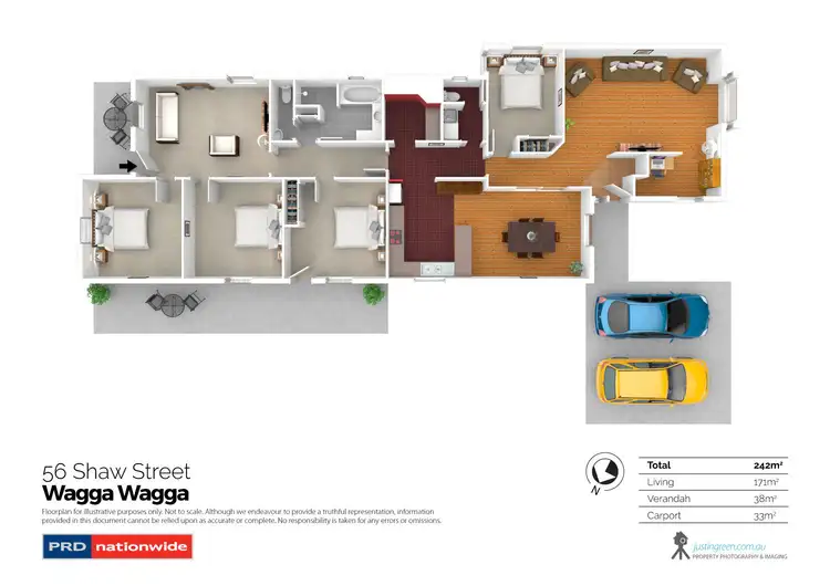 Floorplan of Homely house listing, 56 Shaw Street, Wagga Wagga NSW 2650