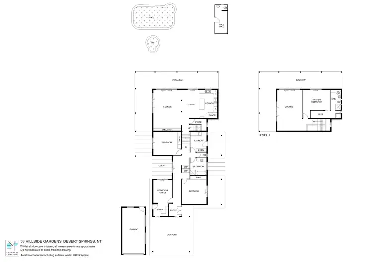 Floorplan of Homely house listing, 53 Hillside Gardens, Desert Springs NT 870