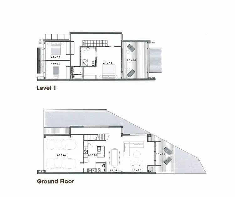 Floorplan of Homely townhouse listing, 13/1 Langi Place, Ocean Shores NSW 2483