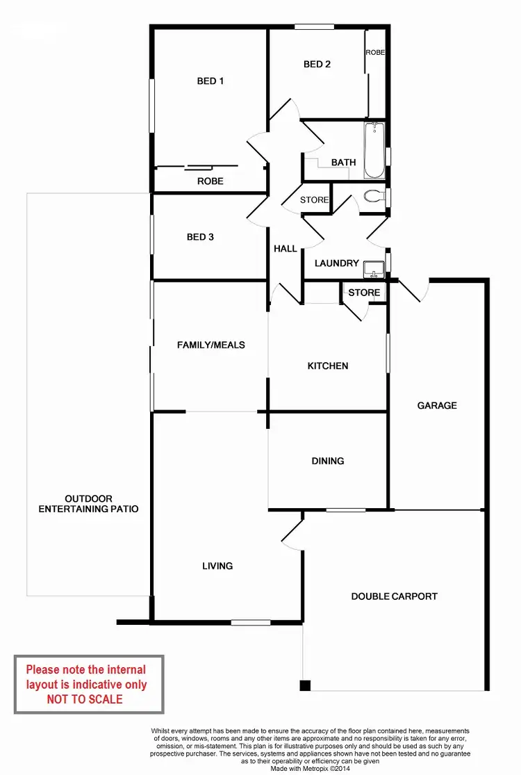 Floorplan of Homely house listing, 187B Ferndale Crescent, Ferndale WA 6148
