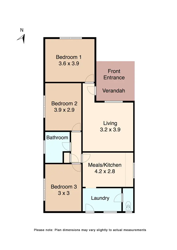Floorplan of Homely house listing, 23 Gent Street, Ballarat VIC 3350
