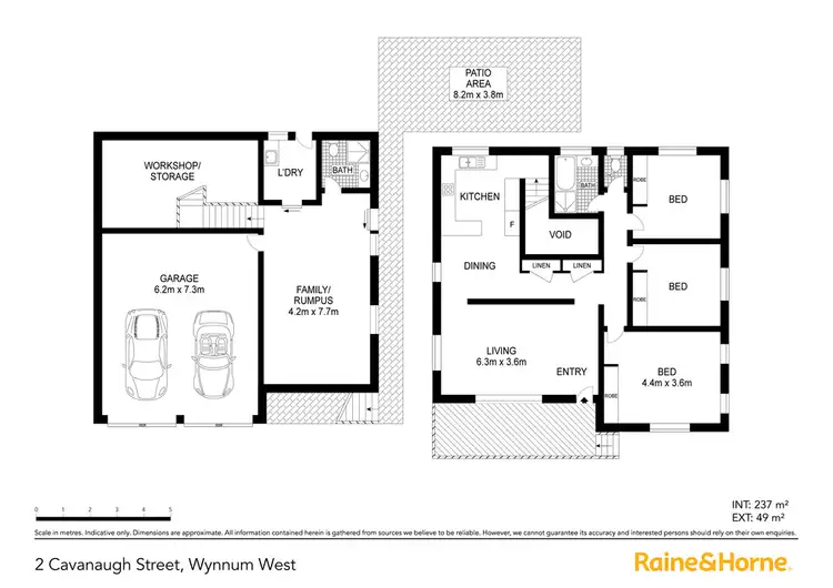 Floorplan of Homely house listing, 2 Cavanaugh Street, Wynnum West QLD 4178