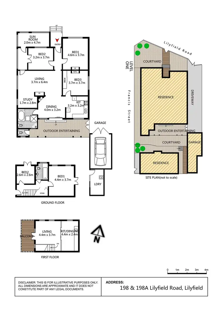 Floorplan of Homely house listing, 198 Lilyfield Road, Lilyfield NSW 2040