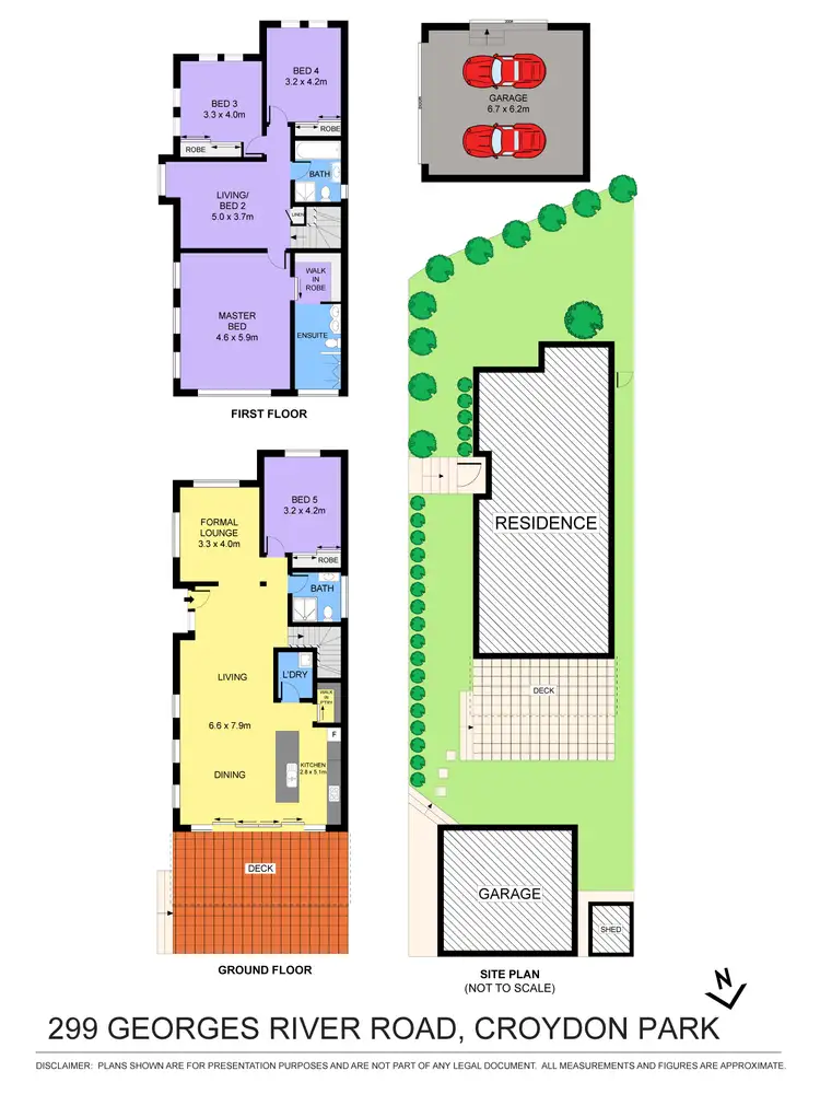 Floorplan of Homely house listing, 299 Georges River Road, Croydon Park NSW 2133