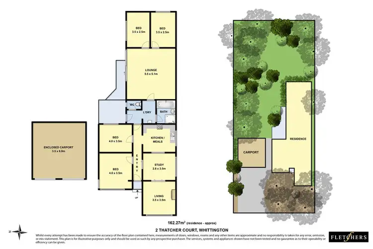 Floorplan of Homely house listing, 2 Thatcher Court, Whittington VIC 3219