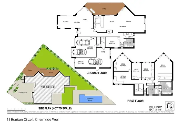 Floorplan of Homely house listing, 11 Harrison Court, Chermside West QLD 4032