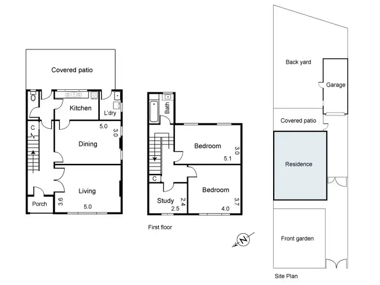 Floorplan of Homely house listing, 354 Williamstown Road, Port Melbourne VIC 3207