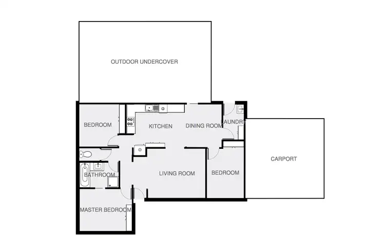 Floorplan of Homely house listing, 4 JANE STREET, Wentworth NSW 2648