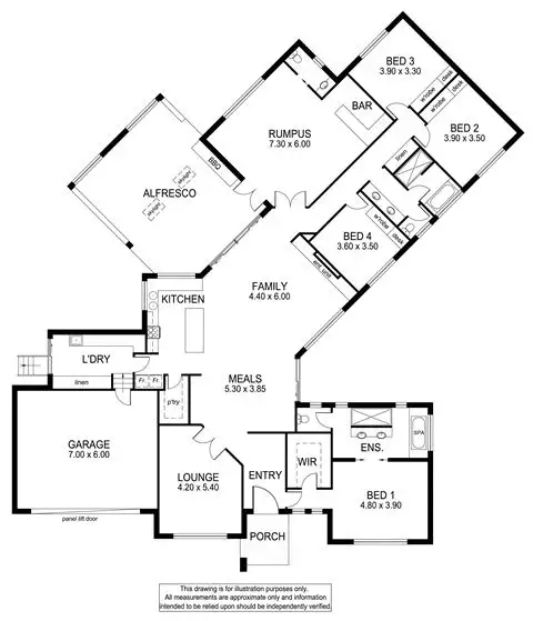 Floorplan of Homely house listing, 5 Longmire Terrace, Mount Gambier SA 5290