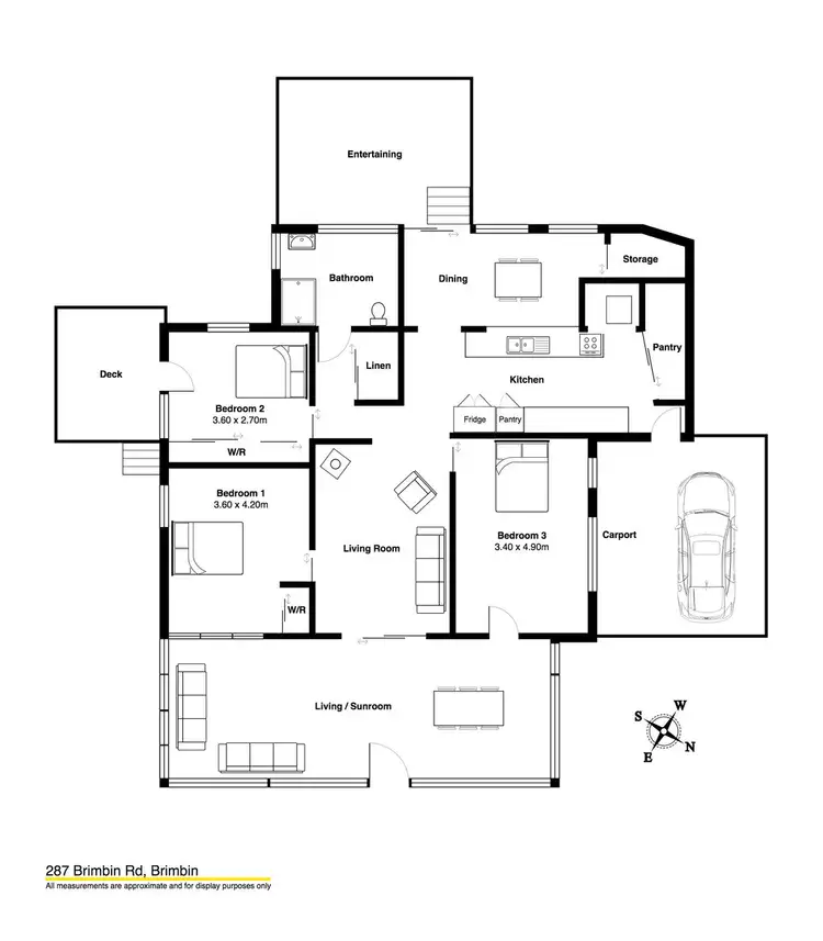 Floorplan of Homely rural property listing, 287 Brimbin Road, Taree NSW 2430