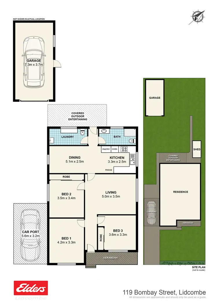 Floorplan of Homely house listing, 119 Bombay Street, Lidcombe NSW 2141