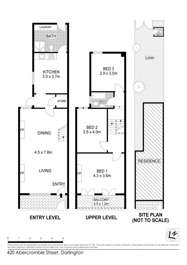 Floorplan of Homely house listing, 420 Abercrombie Street, Darlington NSW 2008