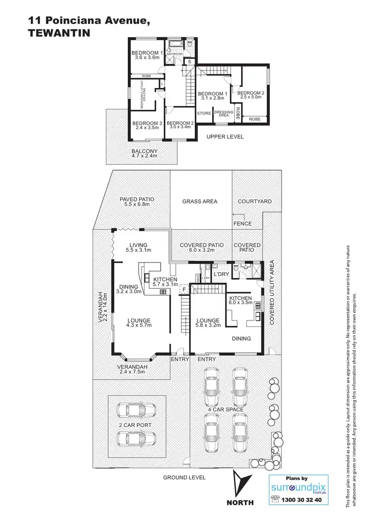 Floorplan of Homely house listing, 11 Poinciana Avenue, Tewantin QLD 4565