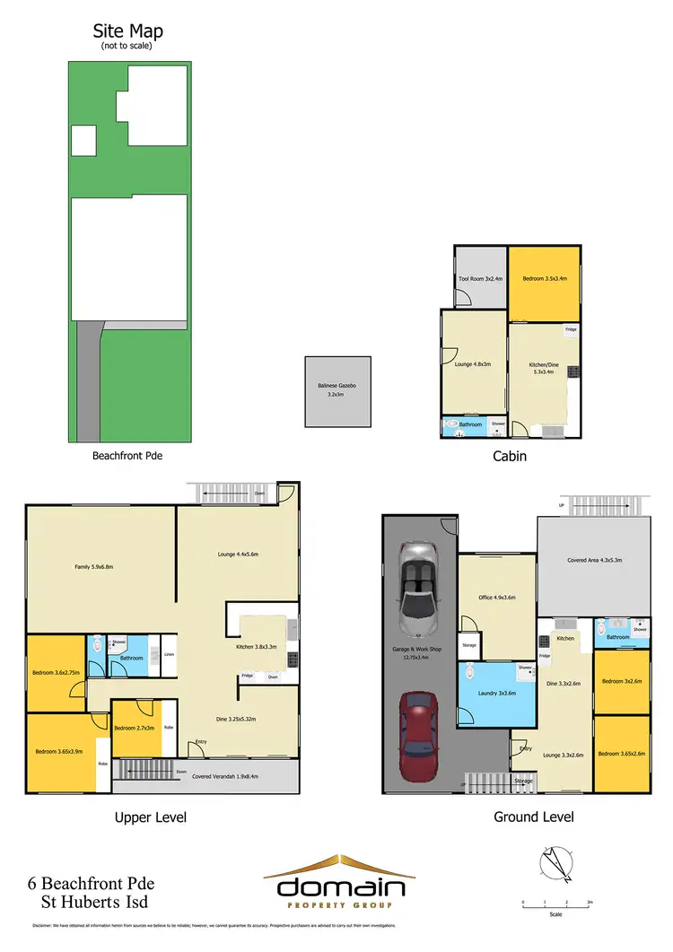 Floorplan of Homely house listing, 6 Beachfront Parade, St Huberts Island NSW 2257