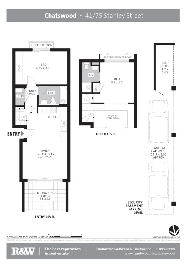 Floorplan of Homely apartment listing, 41/75 Stanley Street, Chatswood NSW 2067