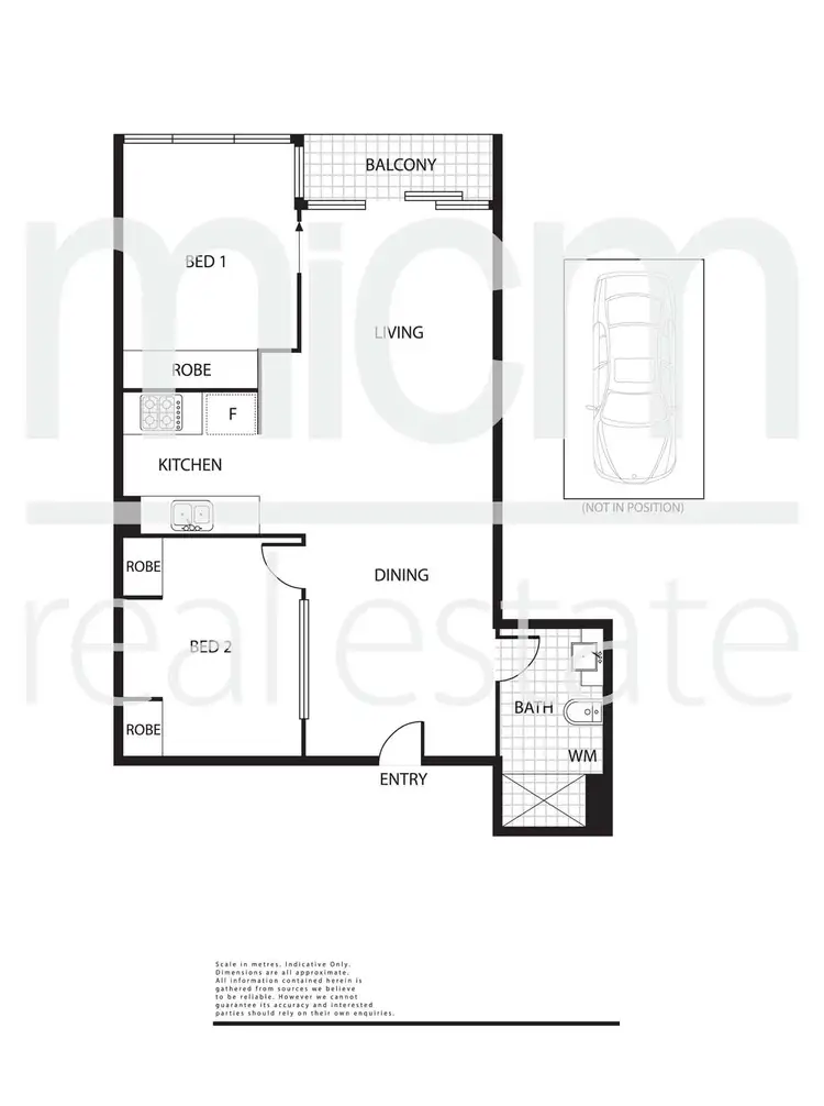 Floorplan of Homely apartment listing, 2604/151 City Road, Southbank VIC 3006