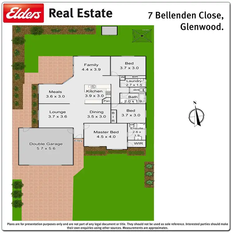 Floorplan of Homely house listing, 7 Bellenden Close, Glenwood NSW 2768