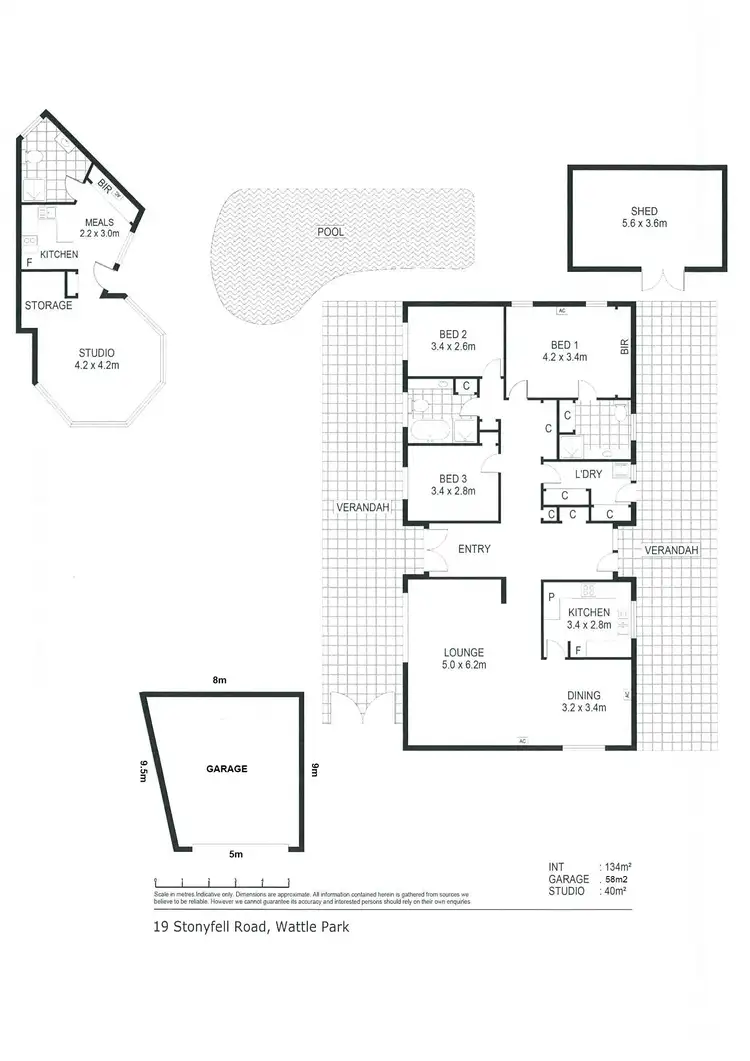Floorplan of Homely house listing, 19 Stonyfell Road, Wattle Park SA 5066