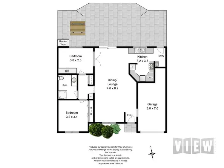 Floorplan of Homely house listing, 2 - 2 Levendale Court, Ulverstone TAS 7315